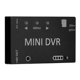 JMT Mini DVR Video Recording with Storage Function NTSC/PAL Adjustable Support Different Language for Aircraft RC Drone Quadcopter
