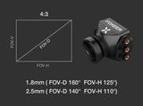 Foxeer Falkor 1200TVL Mini/Full Size Camera 16:9/4:3 PAL/NTSC Switchable GWDR for FPV Racing Drone Quadcopter Multi-rotor Aircraft
