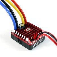 Hobbywing QuicRun WP Crawler Whaterproof Brushed ESC Build-in BEC 2-3S Lipo With LED Programing Card for 1/10 1/8 RC Car