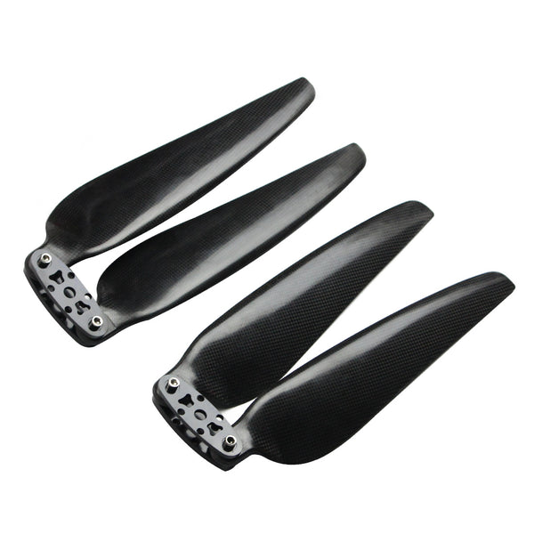 QWinOut 3080 Carbon Fiber Folding Propeller 30 inch CW CCW Props with Paddle Clamp Clip for RC Multicopter Drone Agricultural plant protection UAV