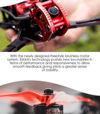Emax Buzz 245mm F4 1700KV 5inch 1700KV 5-6S / 2400KV 4S FPV Racing Drone Camera PNP/ BNF w XM+ Receiver for Freestyle Quadcopter