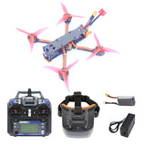 QWinOut Xy-4 175mm Quadcopter 3-4s FPV Camera Drone with Integrated 35A Flight Control 2900KV Motor 4 Inch Propeller RC Aircraft
