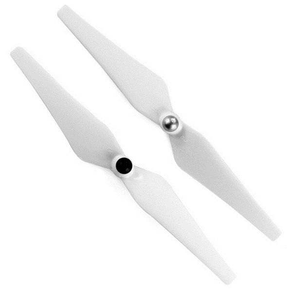 QWinOut 9450 CW CCW Self-locking Propellers Self Tightening Props Compatible with DJI Phantom 2 Phantom 3 Vision Drone Spare Parts White Blades Drone Parts