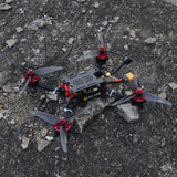 QWinOut 4-5S DIY 215mm Wheelbase RC Racing Drone Camera 1750kv Motor 45A ESC (not Include Remote Control)