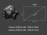 Foxeer Falkor 1200TVL Mini/Full Size Camera 16:9/4:3 PAL/NTSC Switchable GWDR for FPV Racing Drone Quadcopter Multi-rotor Aircraft