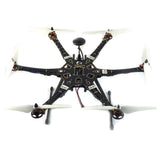 QWinOut Assembled HMF S550 F550 Upgrade RTF Kit with Landing Gear & APM 2.8 Flight Controller GPS Compass & Gimbal