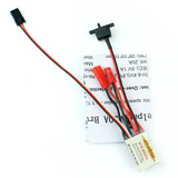 QWinOut 20A Brushed ESC Car Motor Speed Controller Bothway With brake function For 1/16 1/18 Car Boat