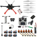 QWinOut Assembled RTF Full Set 2.4G 10 Channel Remote APM 2.8 GPS Compass F550 Hexacopter DIY Drone Combo (No Manual)