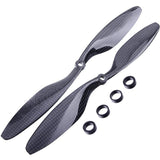 QWinOut 9x4.7 3K Carbon Fiber Propeller CW CCW 9047 CF Props For RC Quadcopter Hexacopter Multi Rotor UFO Drone Accessory Parts