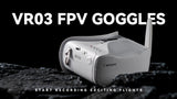 BETAFPV VR03 FPV Goggles 64GB Storage DVR Recording 48CH RC FPV Racing Drones