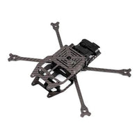 BETAFPV X-Knight 360 Carbon Fiber Frame Kit 250mm Wheelbase Support Insta ONE R and GoPro MAX for FPV RC Racing Drone