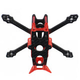 QWinOut DIY 145mm Wheelbase Carbon Fiber Rack Plate Frame Kit for Ti145 3inch FPV Drone Quadcopter