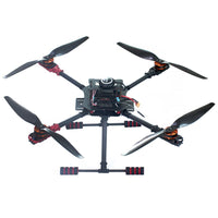 DIY 560mm Carbon Fiber DIY Drone Folded Frame Kit W/ 700KV Brushless Motor 40A ESC 1455 Props APM2.8 With compass RC Quadcopter