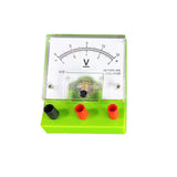 QWinOut DIY Ammeter Voltmeter + Volt Meter Physical Electrical Circuit Experiment Equipment For High School Students