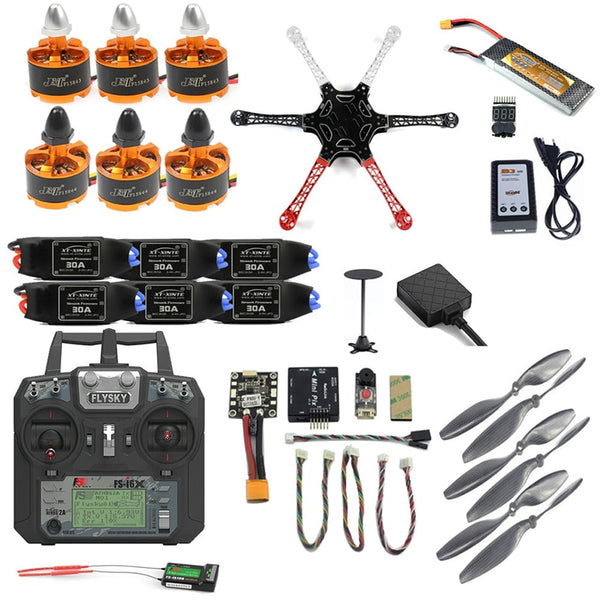 DIY Drone Full Set F550 2.4G 10CH Remote Cotroller Radiolink Mini PIX –  QWinOut