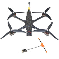 QWinOut DIY Drone XY-7 7inch Frame kit  Long-Range 285mm Wheelbase FPV RC Quadcopter With FRSKY/T-Pro JP4IN1 Remote controller