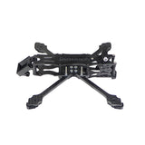 QWinOut DIY XY-5 5inch 220mm Carbon Fiber Quadcopter Frame Kit with 3D Printed Parts X Type 5mm Arm for HD FPV Freestyle RC Racing Drone