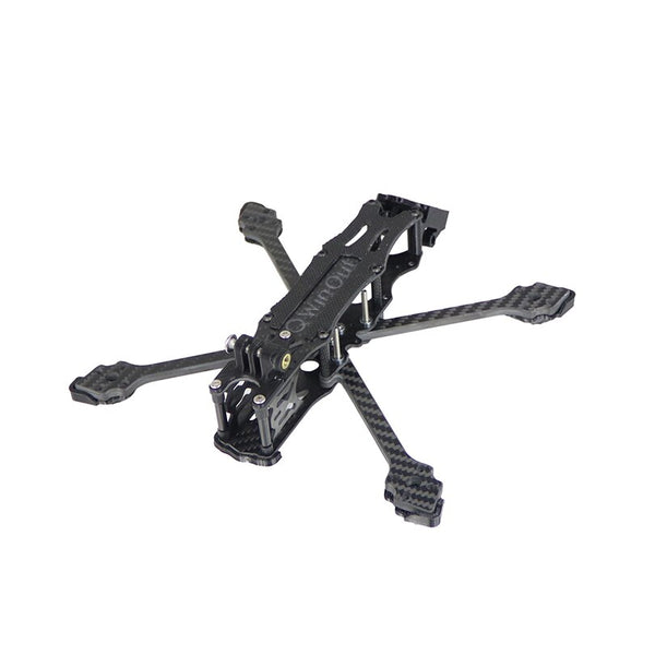 QWinOut DIY XY-5 5inch 220mm Carbon Fiber Quadcopter Frame Kit with 3D Printed Parts X Type 5mm Arm for HD FPV Freestyle RC Racing Drone