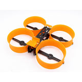Donut 3 Inch H Type brushless Racing Drone Frame RC FPV Indoor Mini Racer 140mm Frame Kit with PLA Motor Protector Prop Guard