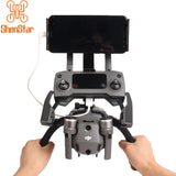 SHENSTAR Drone Modified Kit Dual Handle Handheld Gimbal Stabilizer Bracket for DJI MAVIC 2 PRO /ZOOM PTZ with Tablets / Remote Holder