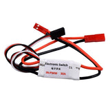 Electronic Switch PWM 3.7-27V/1-6s 30A RC Electronic Switch for Airplane Led Light Controller RC Switch Interruptor