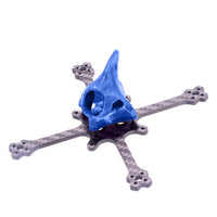 Eyas118 3Inch 75MM Wheelbase 3K Carbon Fiber Frame Kit with 3D Printed TPU 14mm Camera Canopy 1303 Motor for FPV Drones