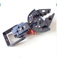 QWinOut 1Set Robot Clamp Gripper Bracket Servo Mount Mechanical Claw Arm Kit for MG995 MG996 SG5010