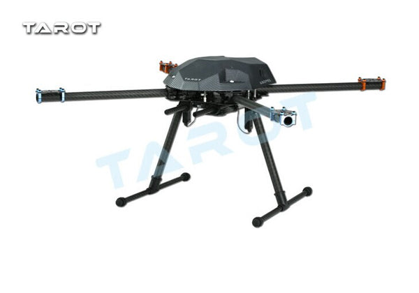 Tarot XS690 TL69A01 Sport Quadcopter with TL69A02 Metal Electric Retractable Landing Gear Skid TL8X002 Controller for FPV