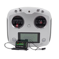 Flysky FS-i6S 2.4G 10CH AFHDS Touch Screen Transmitter + FS-iA6B 6CH Receiver + Mobile Holder Self Center Throttle Mode