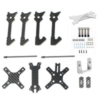 F215 215mm 5inch Carbon Fiber Quadcopter Frame with 5mm Arm Support 2204-2306 Motor For FPV Freestyle RC Racing Drone Copter