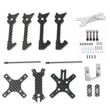 F215 215mm 5inch Carbon Fiber Quadcopter Frame with 5mm Arm Support 2204-2306 Motor For FPV Freestyle RC Racing Drone Copter