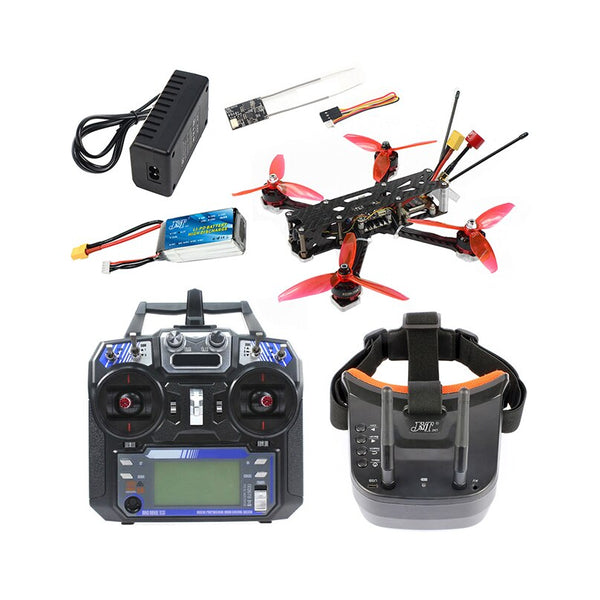 rtf racing drone with goggles F220 220mm 5inch PNP RTF FPV Racing Drone with Razer Micro 1200TVL Ca – QWinOut