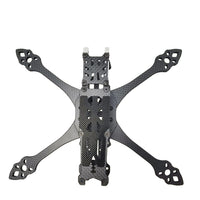 QWinOut Mark5 225mm Carbon Fiber FPV Frame Kit 5inch for Analog HD Digital RC Quadcopter FPV Racing Drone DIY Parts