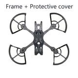 QWinOut Mini 3inch 150mm 150 Carbon Fiber Frame Kit with 4mm Thickness Arms For APEX FPV Racing Drone Quadcopter