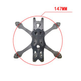 QWinOut Mini 3inch 150mm 150 Carbon Fiber Frame Kit with 4mm Thickness Arms For APEX FPV Racing Drone Quadcopter