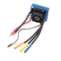 Surpass Hobby Waterproof 120A Brushless ESC Electric Speed Controller 2-6S for 1/8 RC Car Crawler RC Boat Part