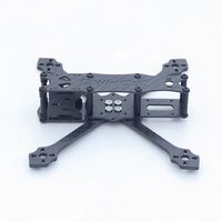 QWinOut XY-4 175mm Wheelbase 3K Carbon Fiber RC Quadcopter Frame Kit 3.5mm Arm Support 4inch Propeller for FPV RC Racing Drone