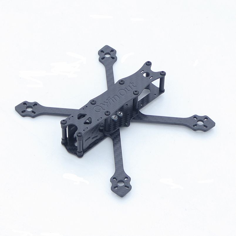 FEICHAO XY-4 175mm Wheelbase 3K Carbon Fiber RC Quadcopter Frame Kit ...