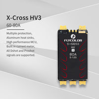 FLYCOLOR X-Cross HV3 60A 80A 120A 160A 5-12S BLHeli32 Brushless ESC for RC Airplane Multirotor X-Class Cinelifter FPV Drone