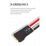 FLYCOLOR X-Cross HV3 60A 80A 120A 160A 5-12S BLHeli32 Brushless ESC for RC Airplane Multirotor X-Class Cinelifter FPV Drone