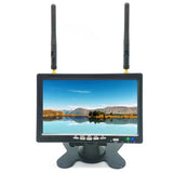 FPV 8CH 7 inch IPS High-definition Bright Monitor 1024*600 Resolution For RC Drone Airplane Long Range With Antennas