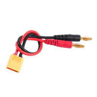 QWinOut 4.0mm Banana Plug to XT60 Charging Cable Silicone Wire for B6 Balance Charger Spare Parts