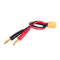 QWinOut 4.0mm Banana Plug to XT60 Charging Cable Silicone Wire for B6 Balance Charger Spare Parts