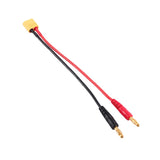 QWinOut 4.0mm Banana Plug to XT60 Charging Cable Silicone Wire for B6 Balance Charger Spare Parts