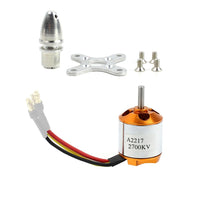 QWinOut 4pcs Motors A2217 950KV 1250KV 1500KV 2300KV Outrunner RC Brushless Motors For RC Aircraft DIY Drone