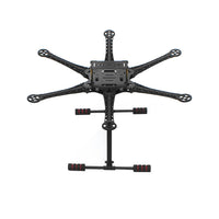 QWinOut 550 Hexa Frame Kit with Landing Gear Compatible with 9-10inch Propellers For DIY RC Multicopter Heli Multi-Rotor Parts