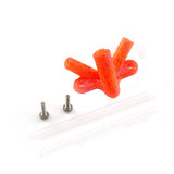QWinOut 2pcs TPU 3D Printed Receiver Antenna Holder for Crux35/Crux35HD ELRS / Frsky Receiver
