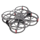 QWinOut For DIY FPV Racing Drone Carbon Fiber Frame 135MM / 200MM FPV Frame Kit with Protective Ring Quadcopter Rack Carbon Fiber CF