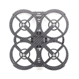 QWinOut For DIY FPV Racing Drone Carbon Fiber Frame 135MM / 200MM FPV Frame Kit with Protective Ring Quadcopter Rack Carbon Fiber CF