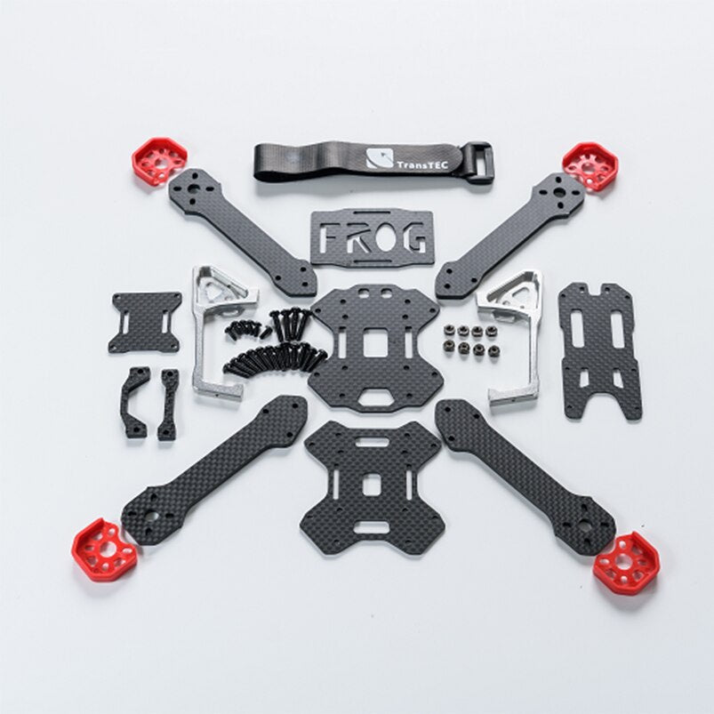 Fission Racks TransTEC Frog Lite Fission Version Frame Base Rack Chassis for RC FPV ...